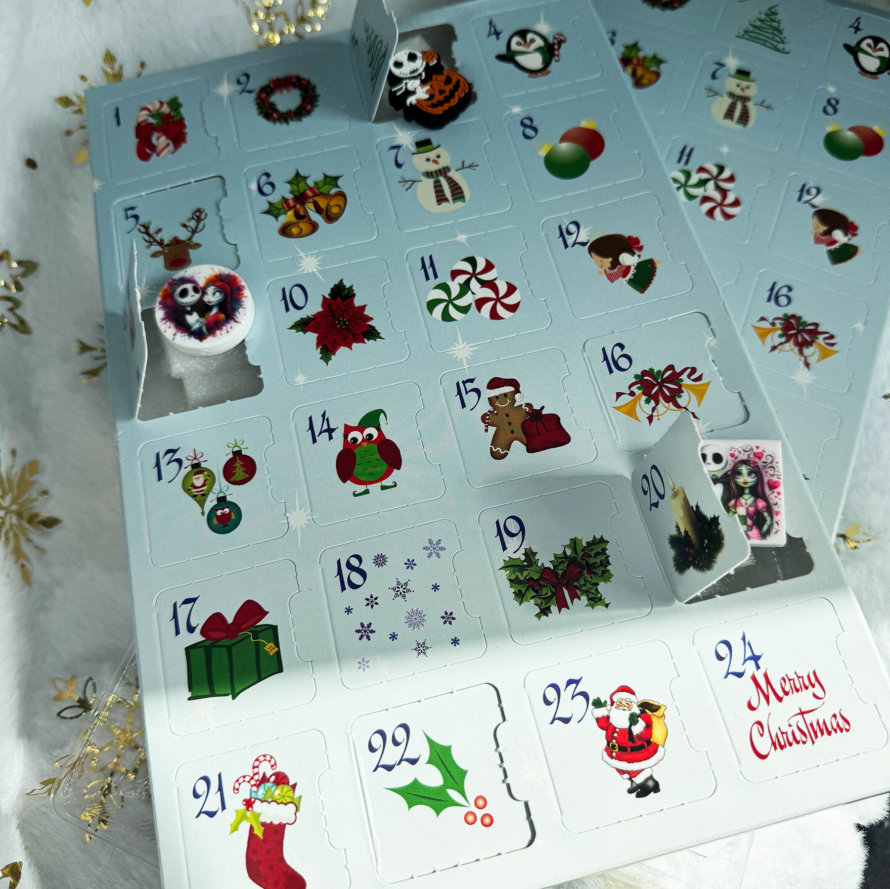 Beadable Keychain Advent Calendar