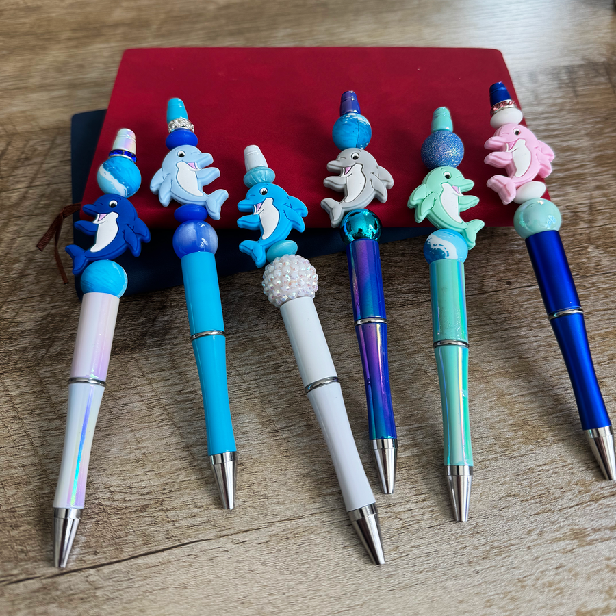 Dolphin Dazzle Beadable Pen Kit