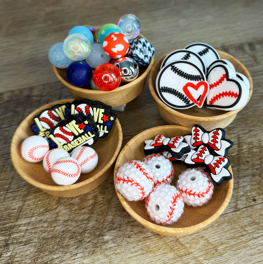 Baseball Beadable Kit