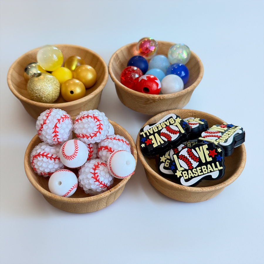 All Star Baseball Beadable Kit