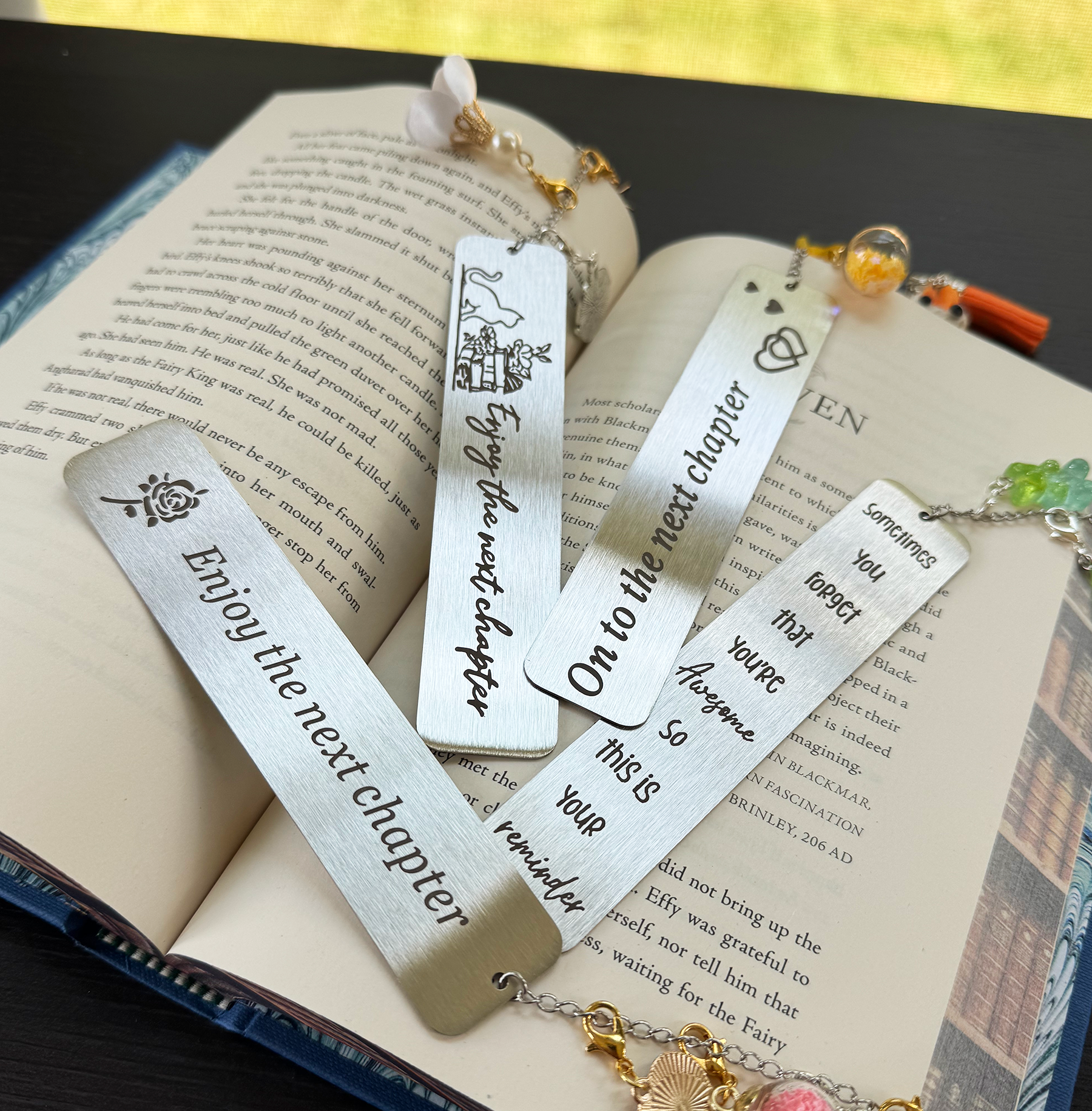 Chapter Charm Bookmark Kit