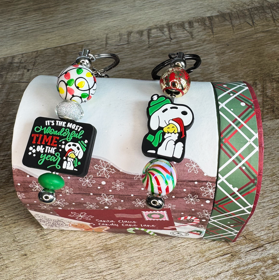 Christmas Pup Duo Beadable Bundle Kit