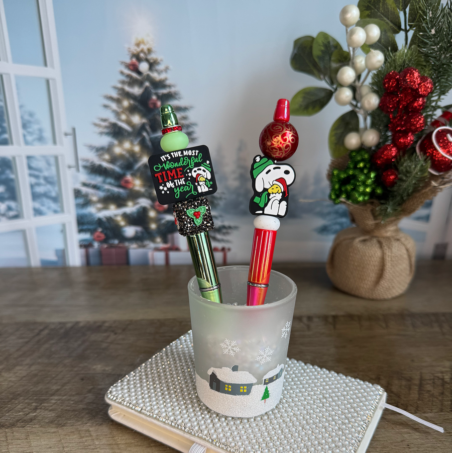 Christmas Pup Duo Beadable Bundle Kit