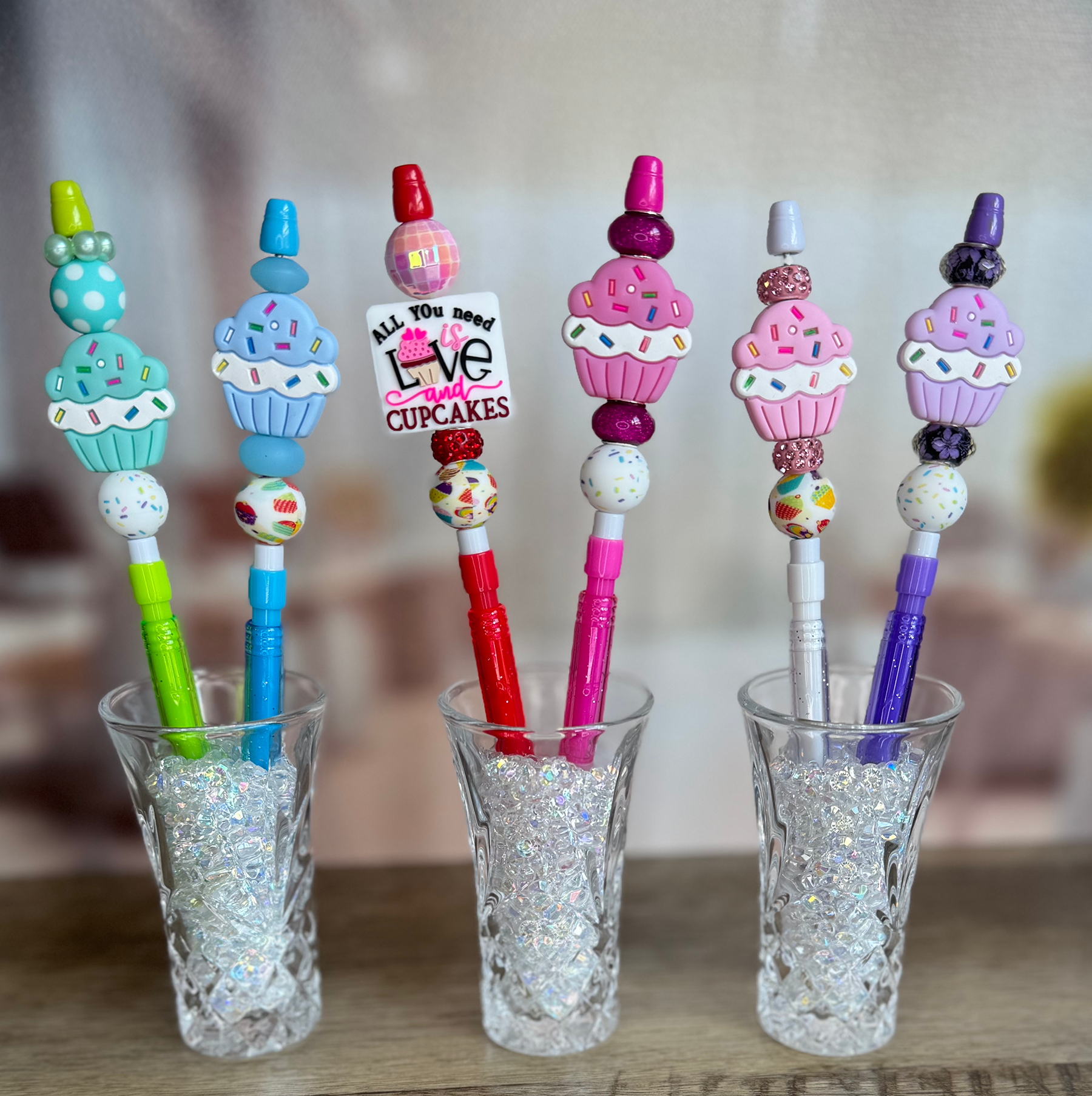 Cupcake Charm Beadable Kit