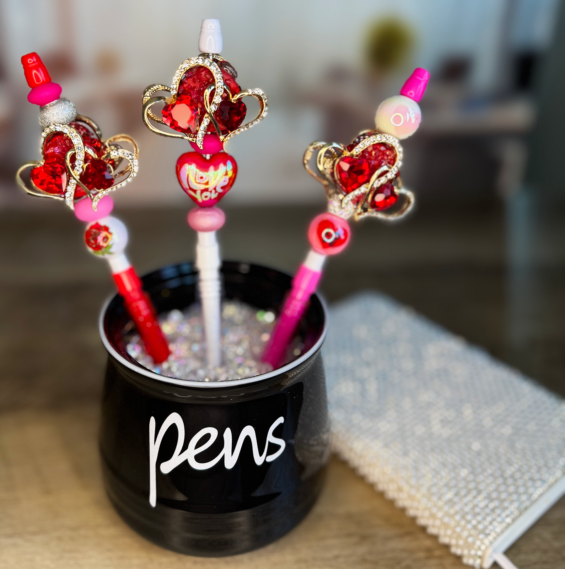 Dazzling Hearts Beadable Kit