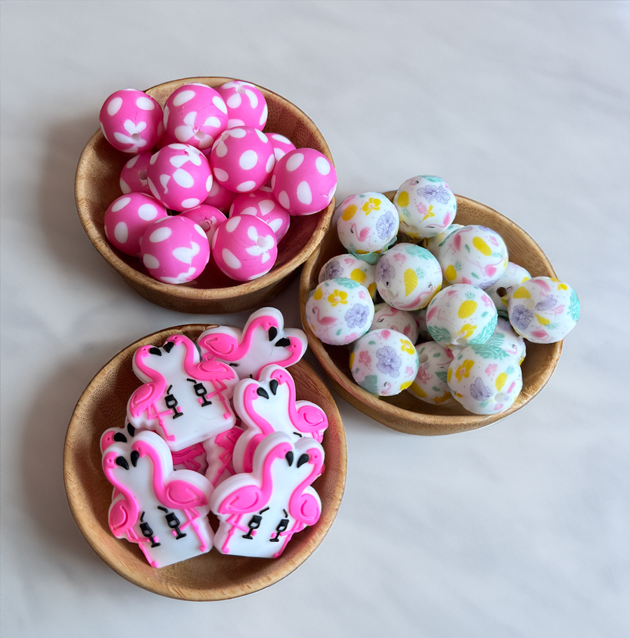 Flamingo Paradise Beadable Kit