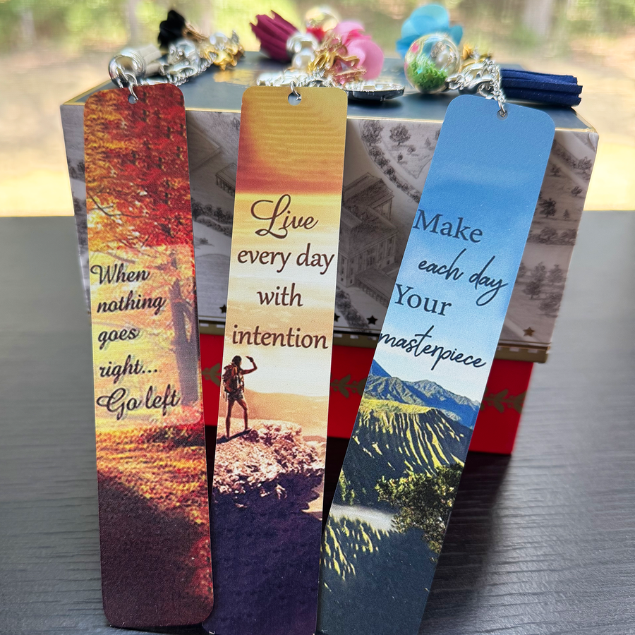 Inspirational Charm Bookmark Kit