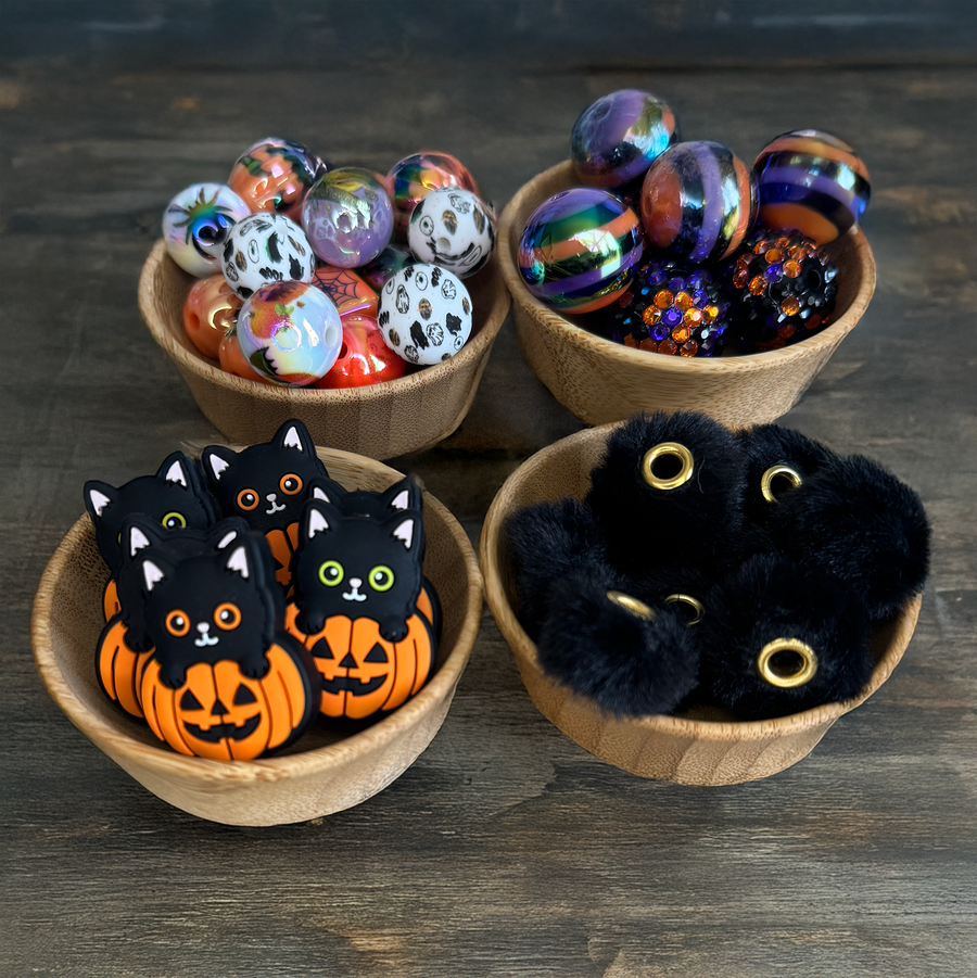 Purrfectly Pumpkin Beadable Kit