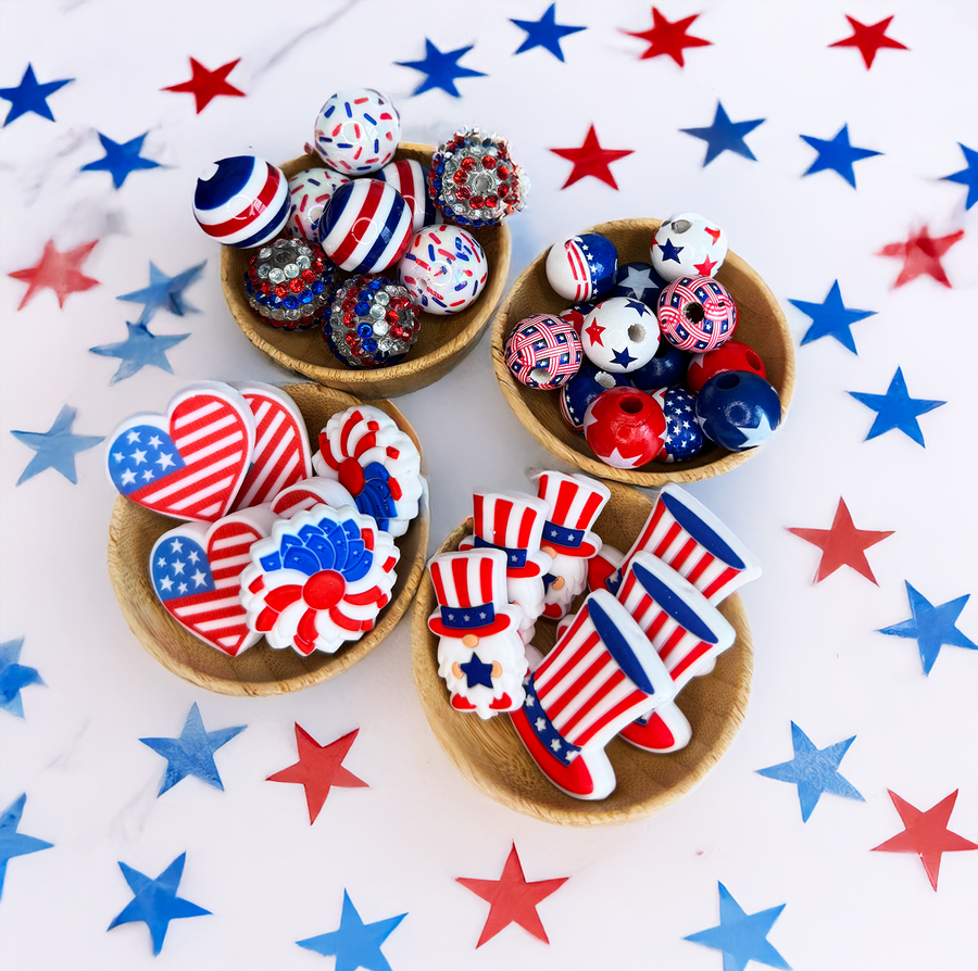 Patriotic Beadable Kit