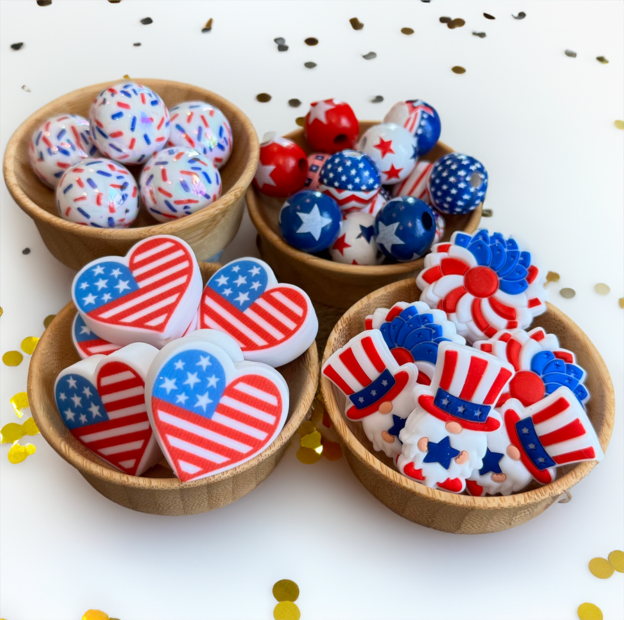 Patriotic Beadable Kit