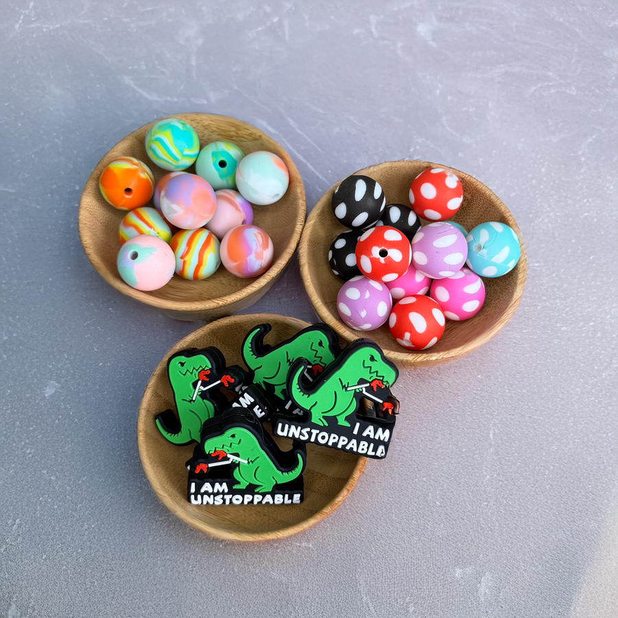 Unstoppable Dino Beadable Kit