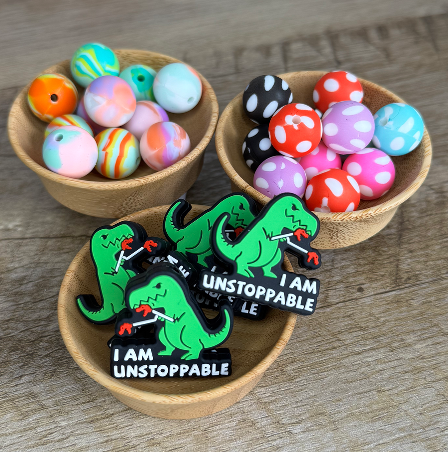 Unstoppable Dino Beadable Kit