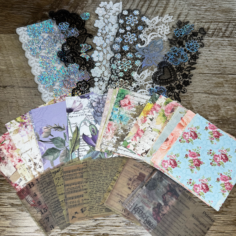 Vintage Beauty Journal Kit